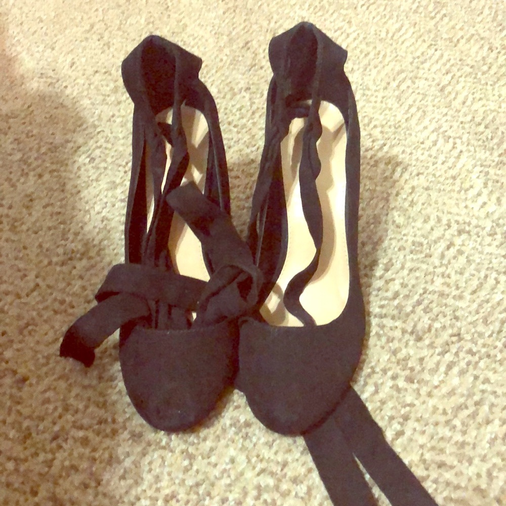 Lace up heels